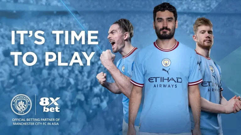 leading-online-betting-platform 8xbet official betting parter of Manchester City